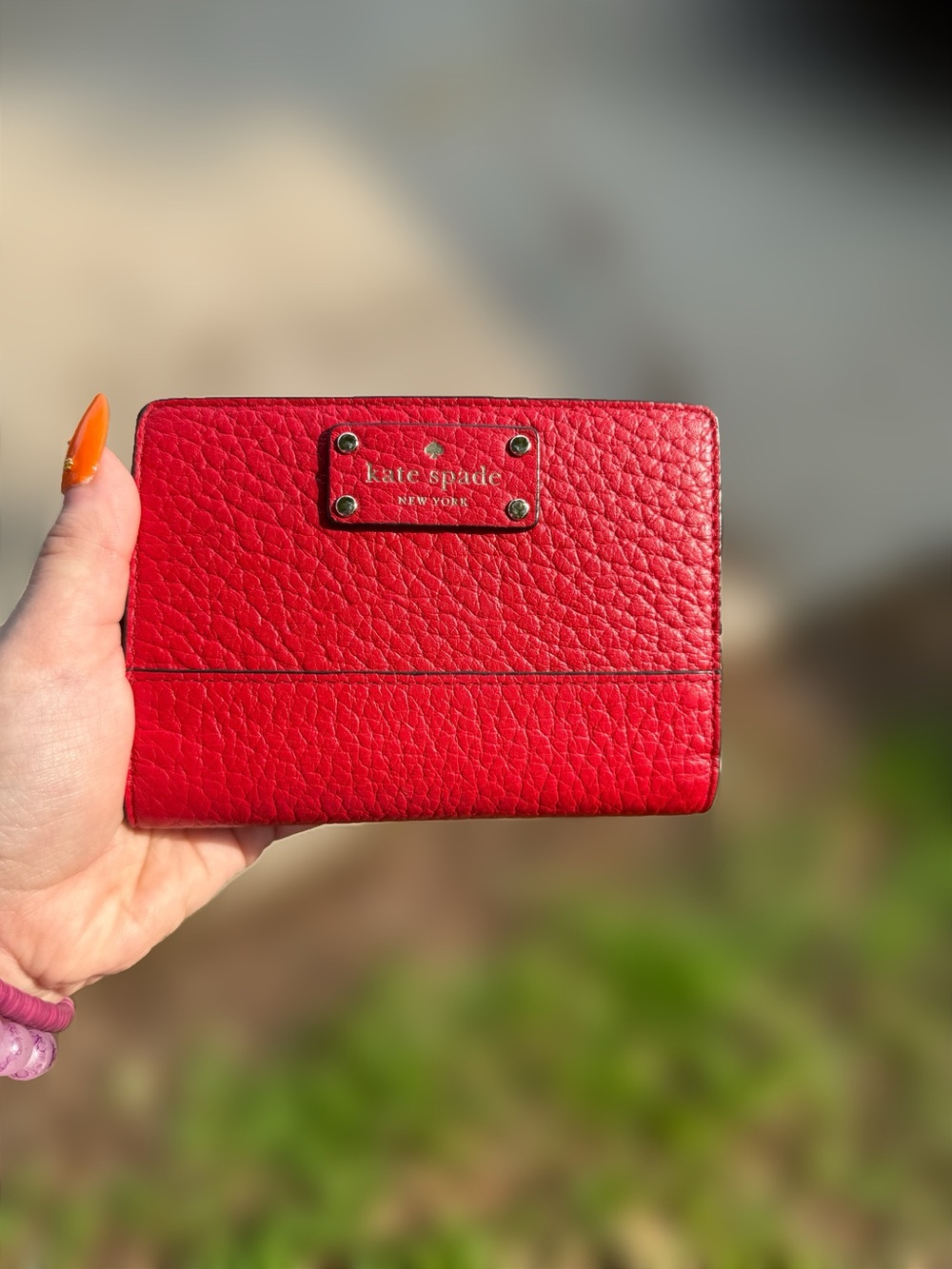 Kate Spade Bay Street Tellie Medium Compact Wallet